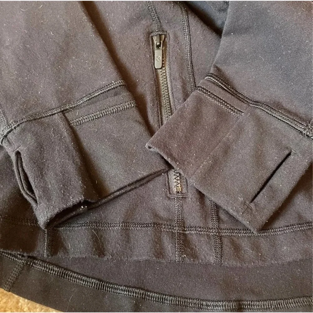 SOLD- Lululemon Black Define Jacket Women Size 10 Luon - Picture 8 of 10